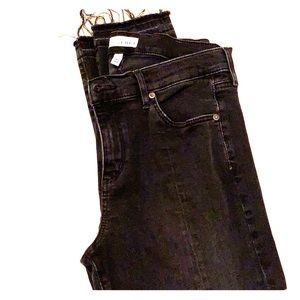LOFT Modern skinny black jean